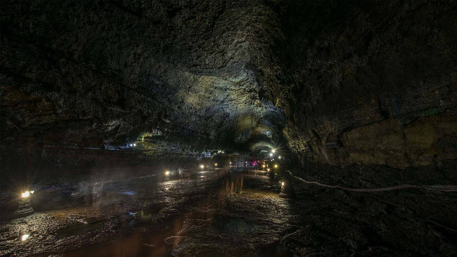 Manjanggul Cave Jeju Island Wallpaper