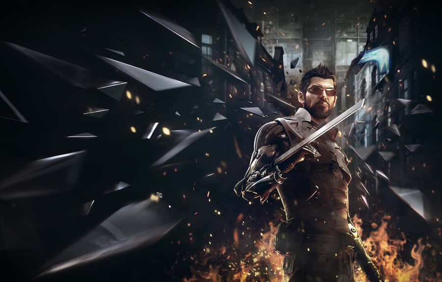 Mankind Divided Sword Wallpaper