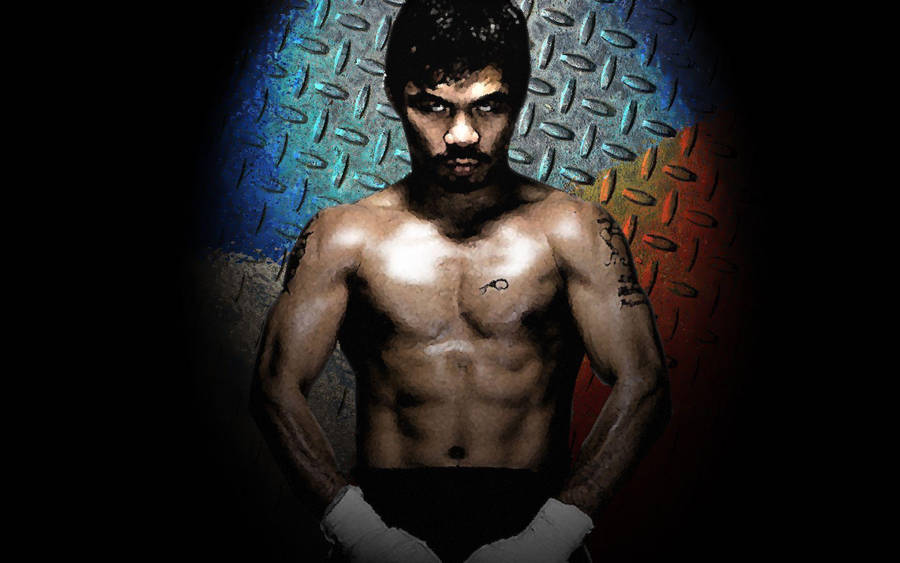 Manny Pacquiao Spotlight Wallpaper