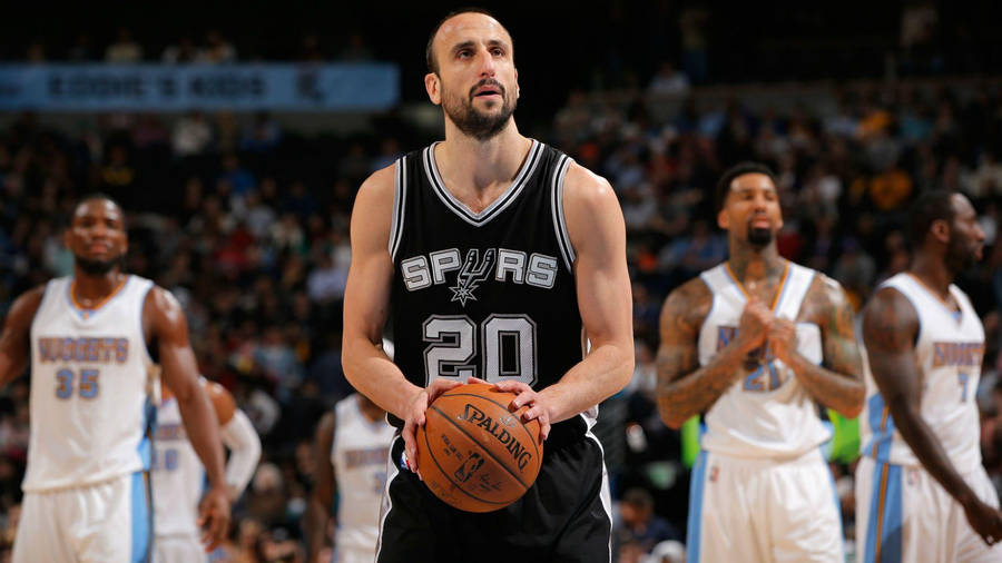 Manu Ginobili Free Throw Wallpaper