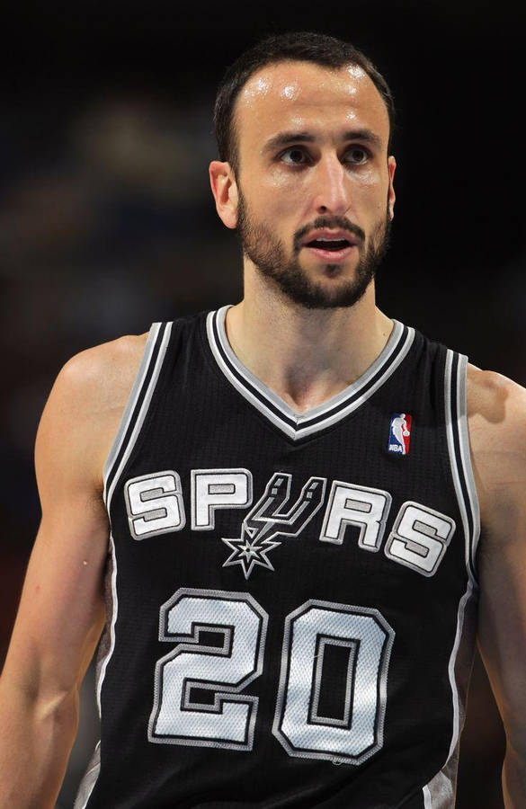 Manu Ginobili Portrait Shot Wallpaper