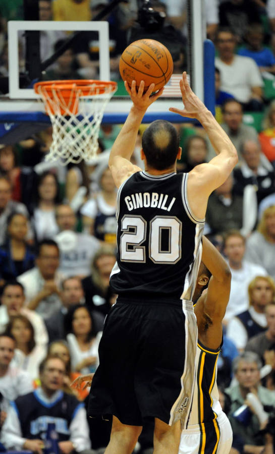 Manu Ginobili Three Point Shot Wallpaper