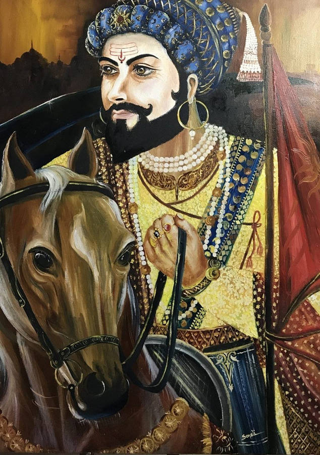 Maratha King Chhatrapati Shivaji Maharaj Wallpaper