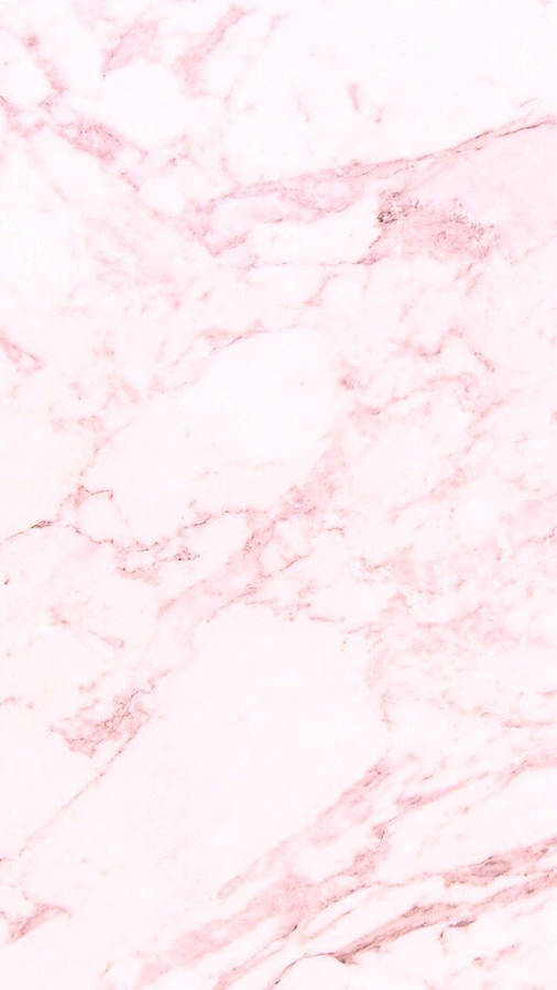 Marble Pink And White Surface Wallpaper