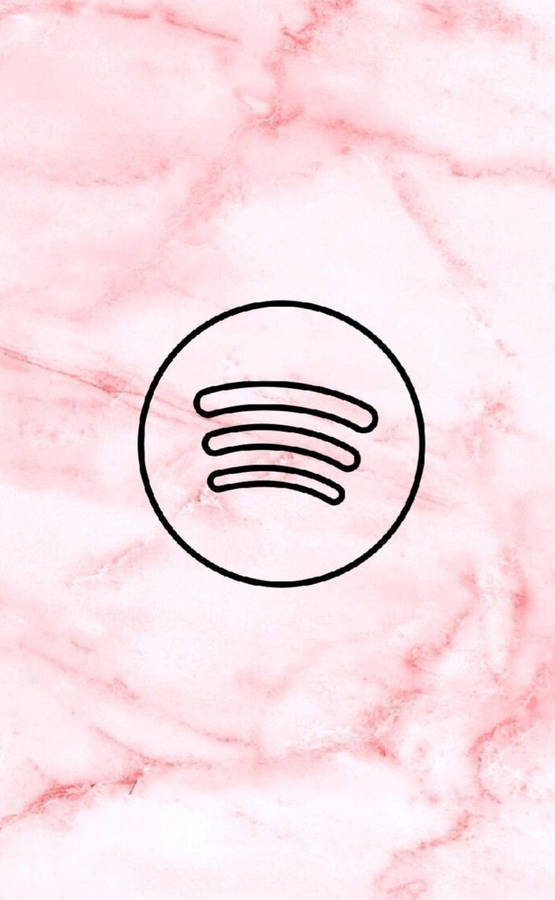 Marble Pink Spotify Wallpaper