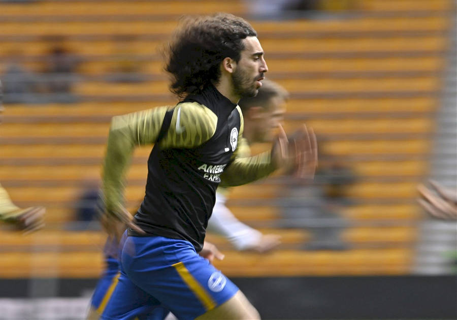 Marc Cucurella Mid-running Shot Wallpaper