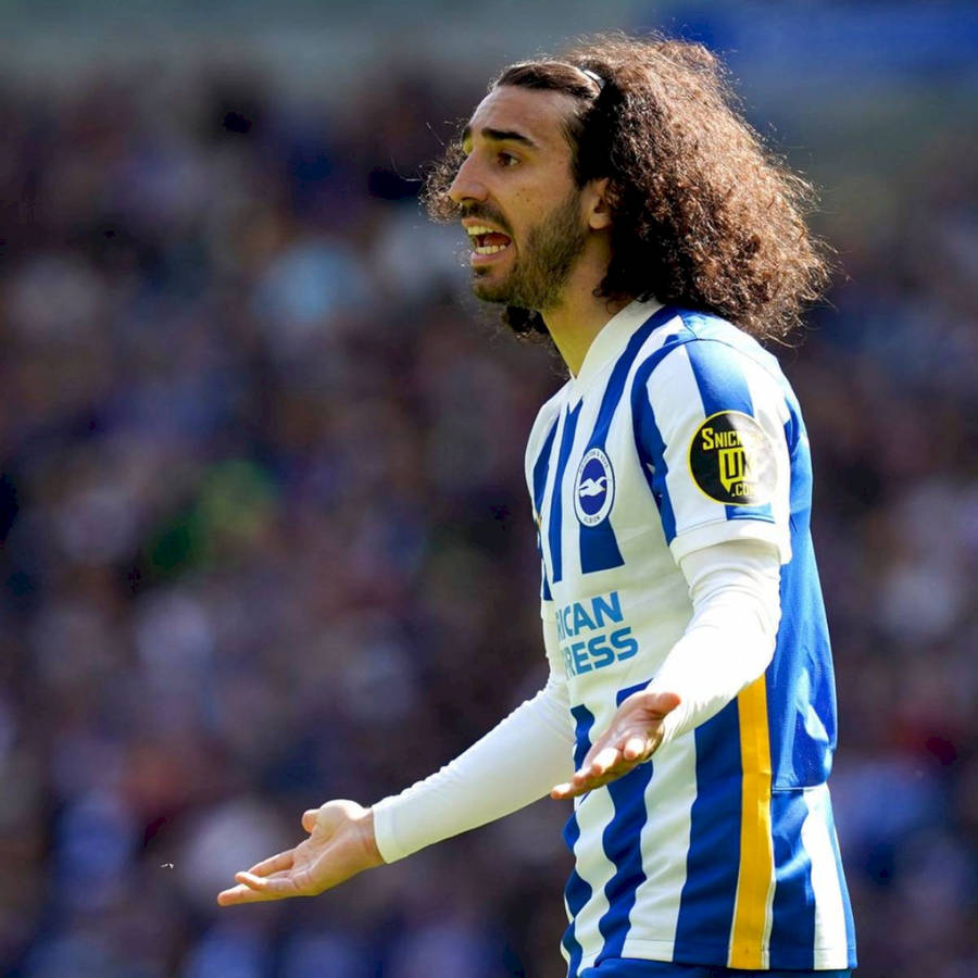 Marc Cucurella Side View Frustrating Wallpaper