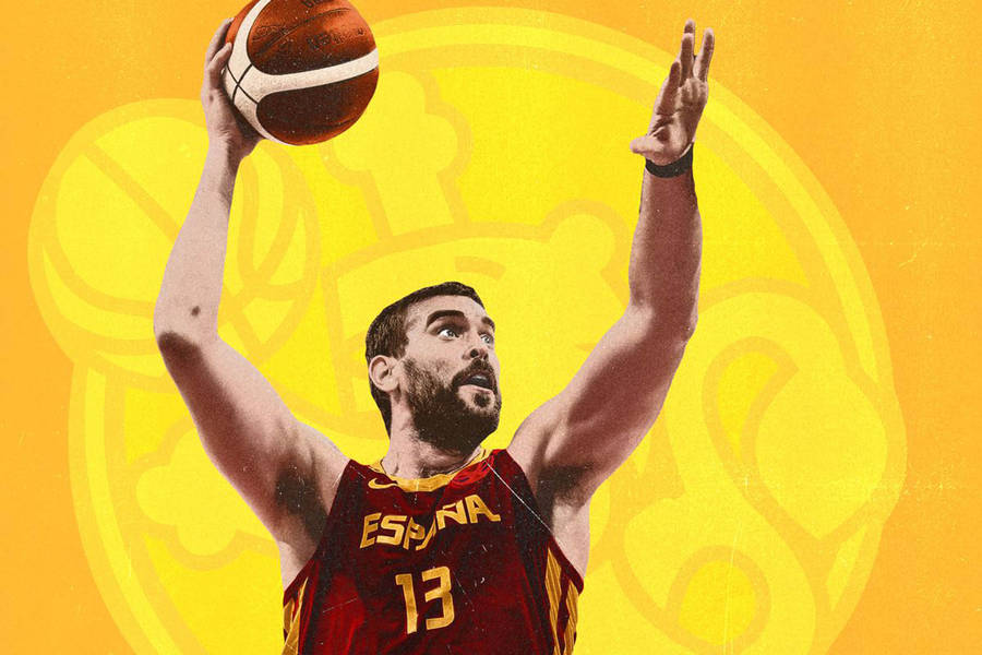 Marc Gasol Medal Artwork Wallpaper