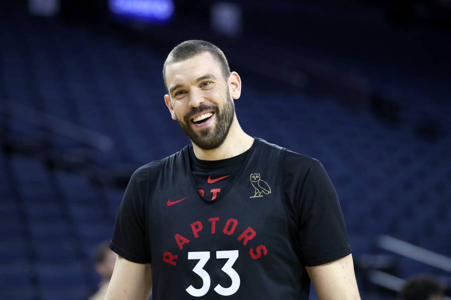 Marc Gasol Nba Finals Practice Wallpaper