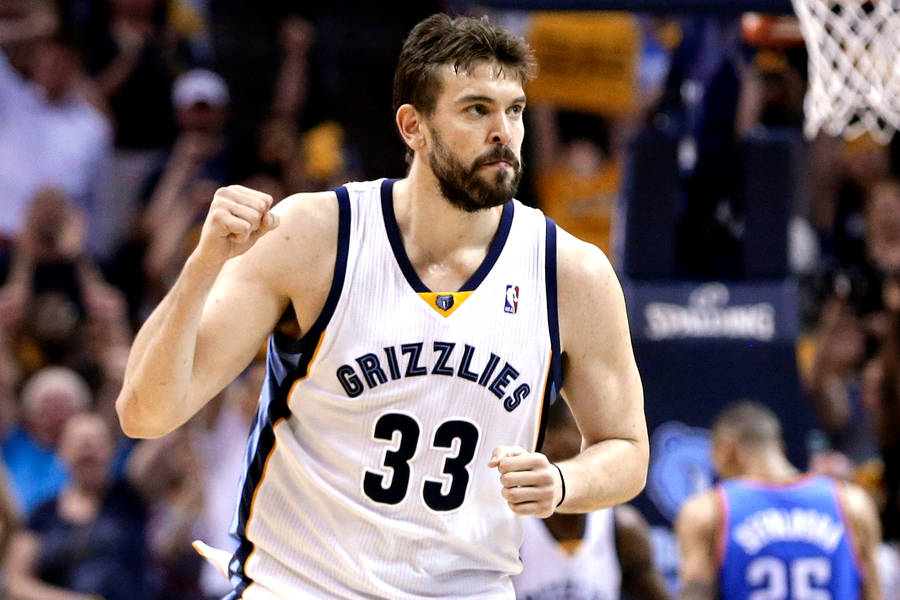 Marc Gasol Victory Against Thunder Wallpaper