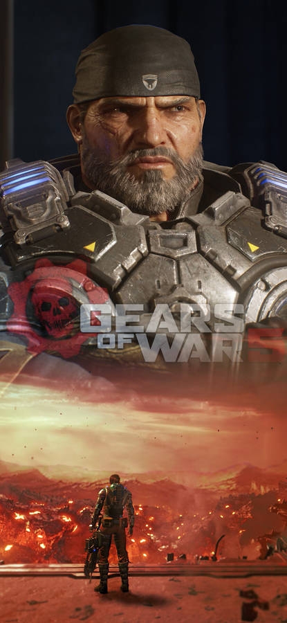 Marcus Fenix Gears 5 Iphone Wallpaper