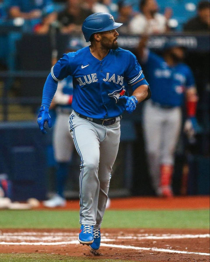 Marcus Semien Blue Jays Uniform Wallpaper