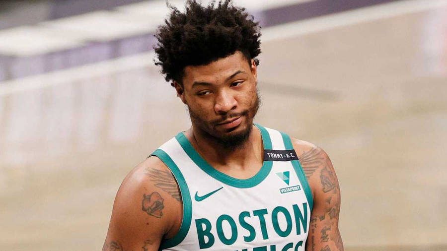 Marcus Smart Adorably Smirking Wallpaper