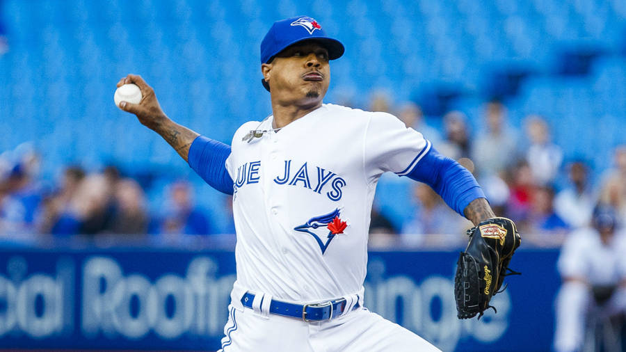 Marcus Stroman Blue Jays Jersey Wallpaper