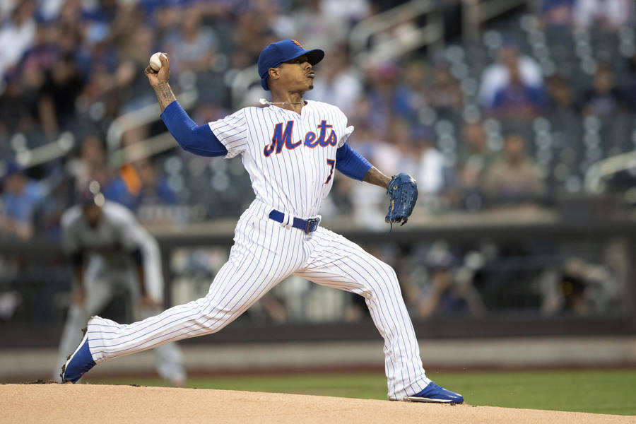 Marcus Stroman With Baseball Wallpaper