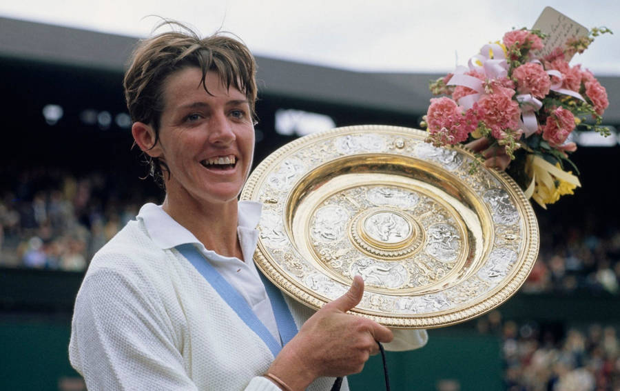 Margaret Court 1963 Wimbledon Wallpaper