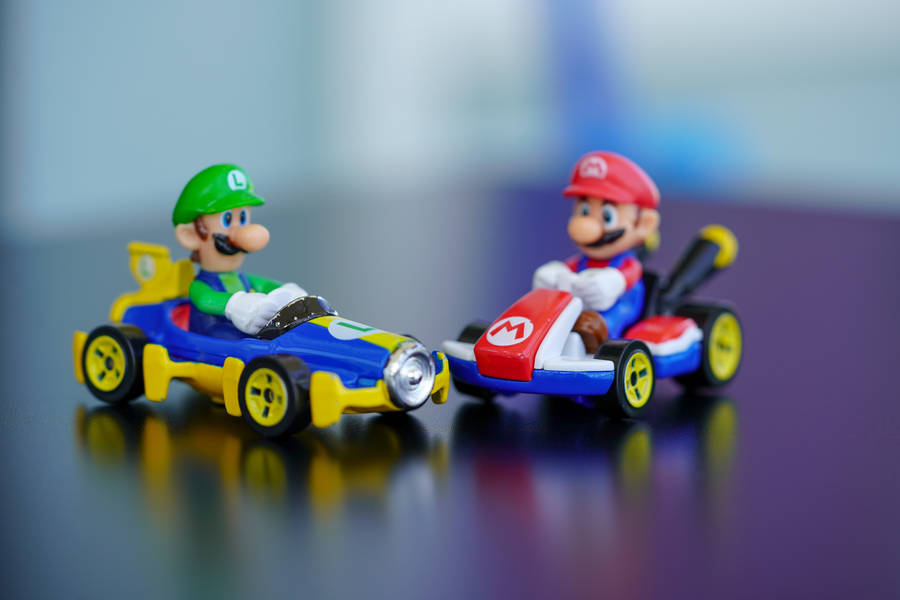 Mario Kart And Luigi Wallpaper