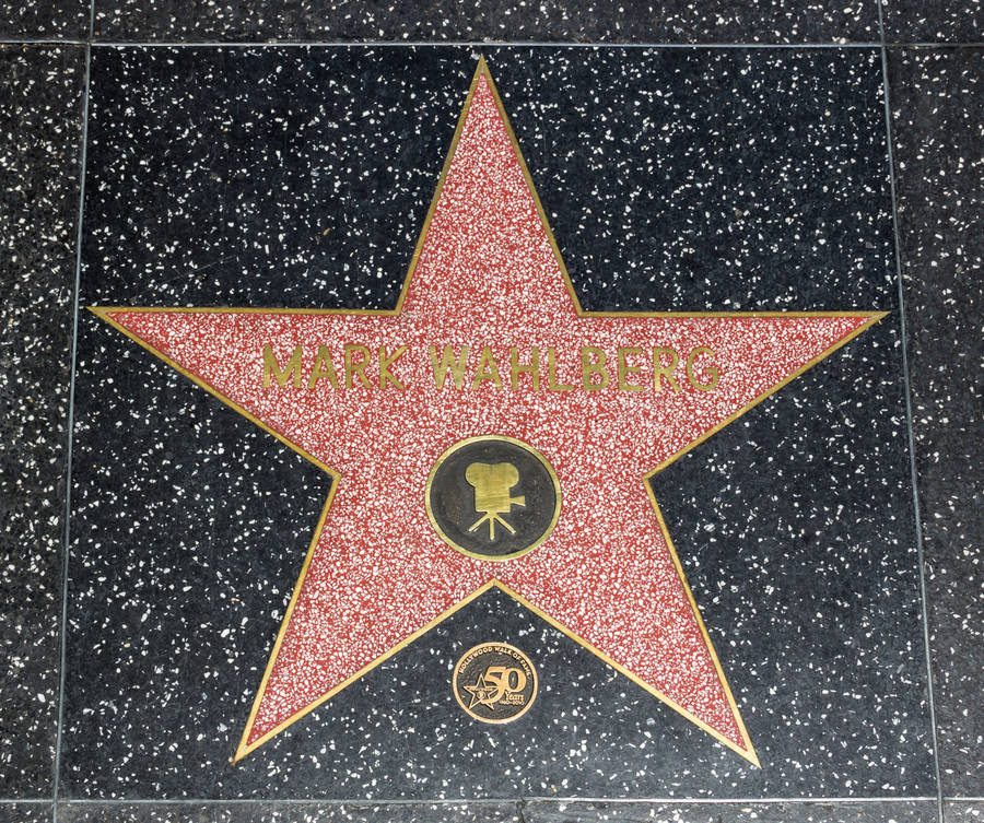 Mark Wahlberg Hollywood Walk Of Fame Wallpaper