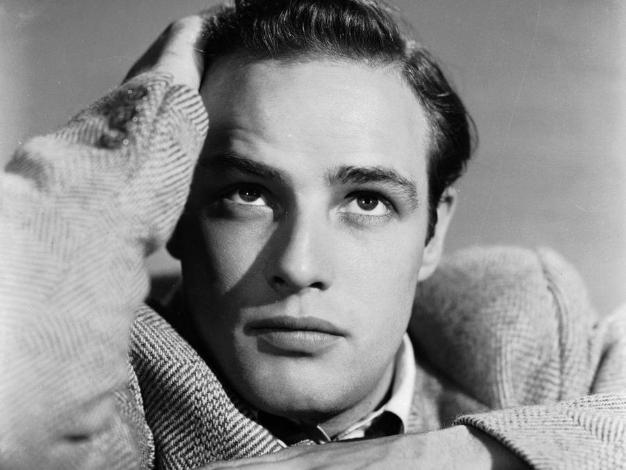 Marlon Brando Close Up Wallpaper