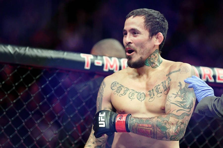 Marlon Vera, Demonstrating His Fighting Prowess Wallpaper