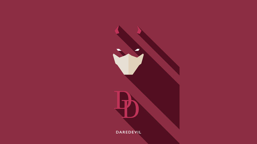 Maroon Daredevil Abstract Wallpaper