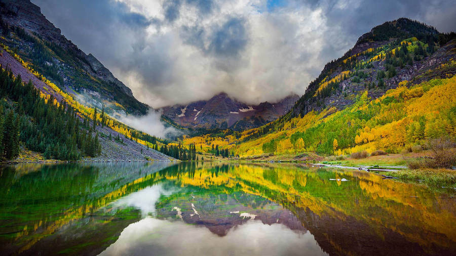 Maroon Lake Colorado Wallpaper