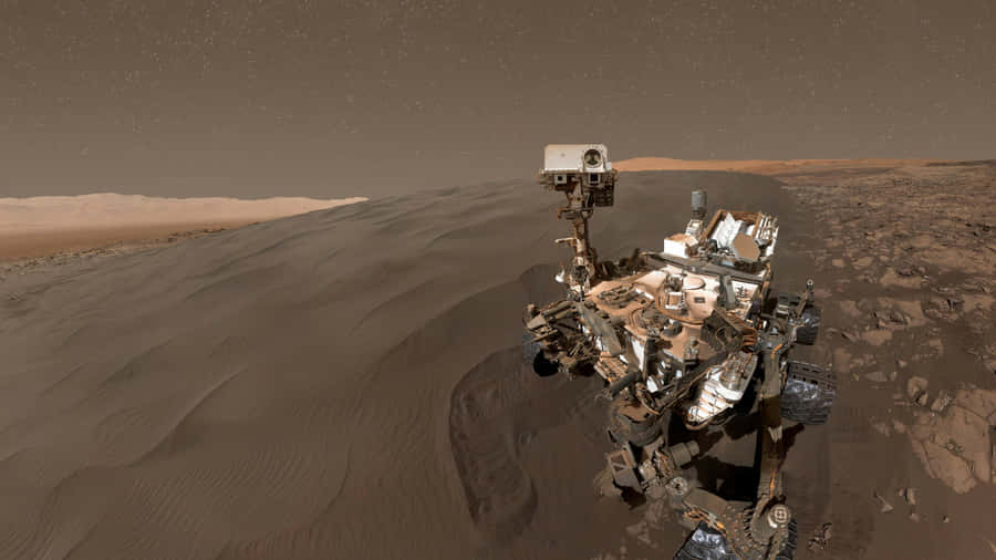 Mars Rover Selfie4 K Wallpaper