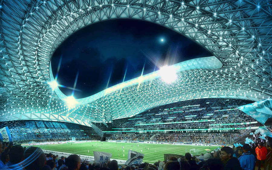 Marseille Football Stadium Wallpaper