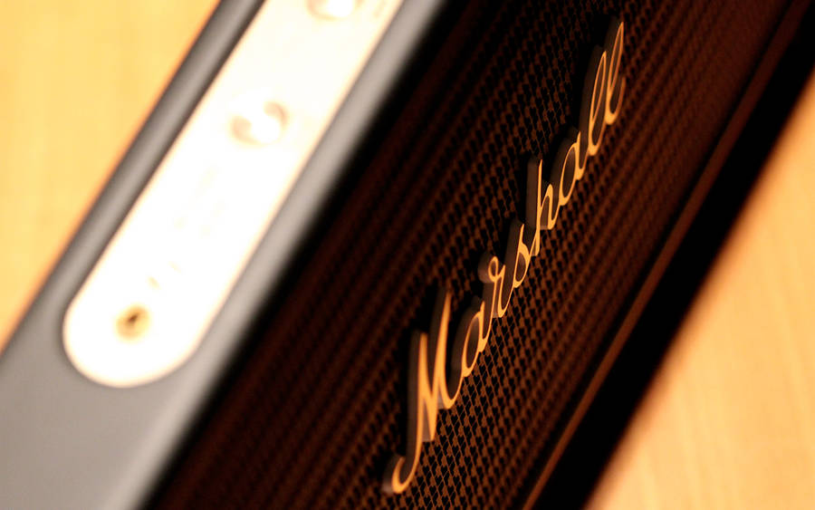 Marshall Speaker Close-up Wallpaper