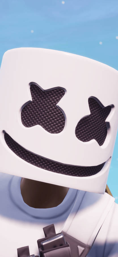 Marshmello Iphone Face Closeup Wallpaper