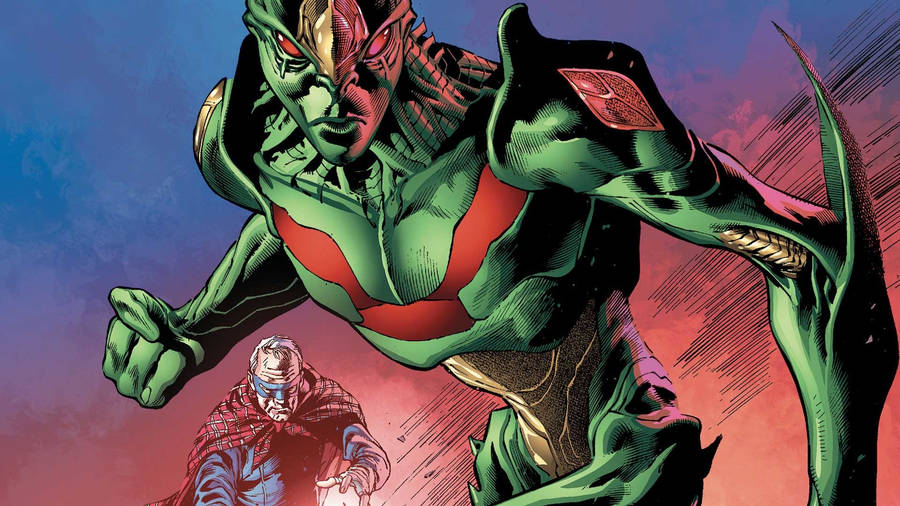 Martian Manhunter Comic Artwork Wallpaper