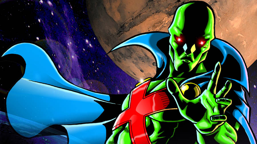 Martian Manhunter Dc Superhero Wallpaper