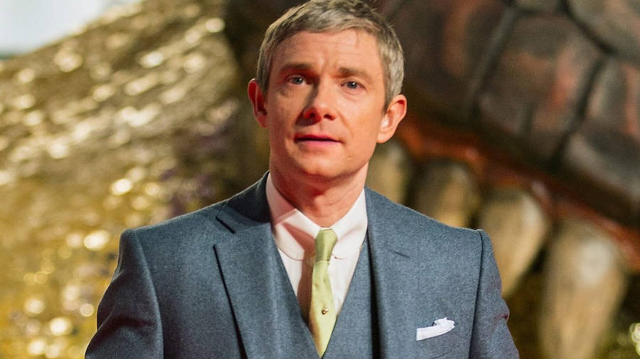 Martin Freeman In Formal Attire Wallpaper