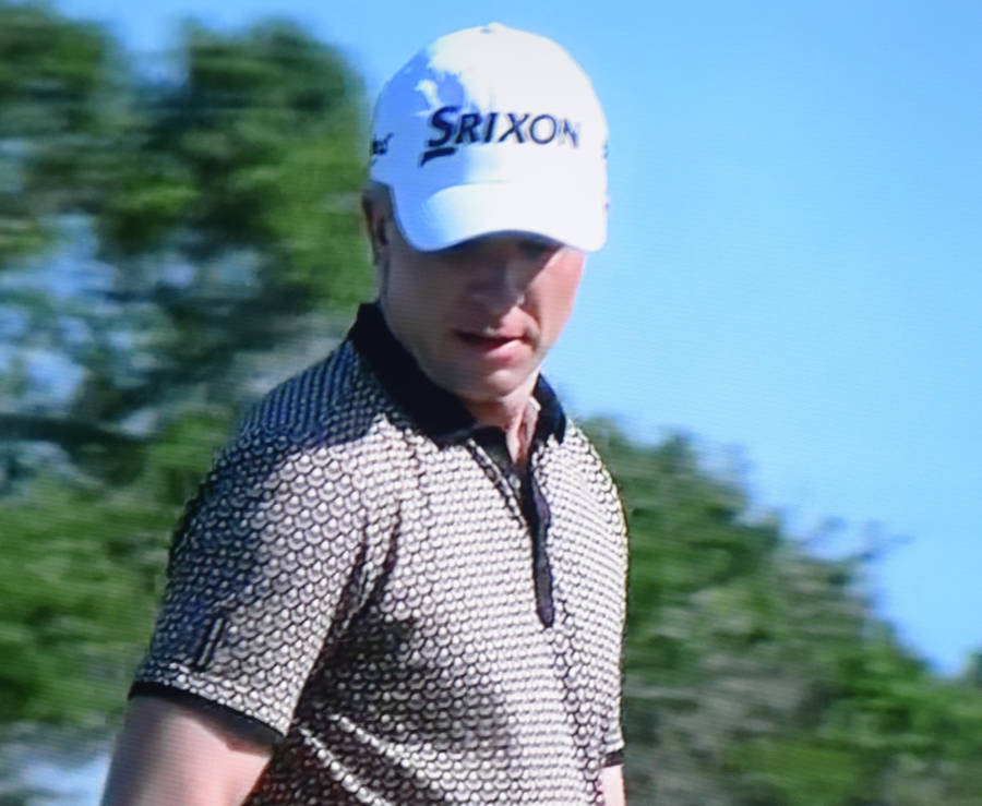 Martin Laird Srixon Cap Wallpaper