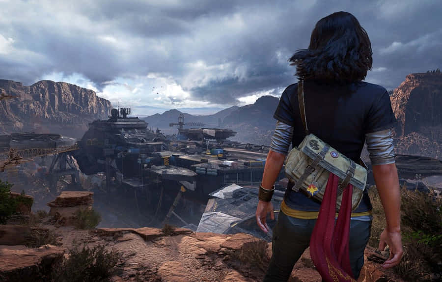 Marvel Avengers Game Black Woidow Wallpaper