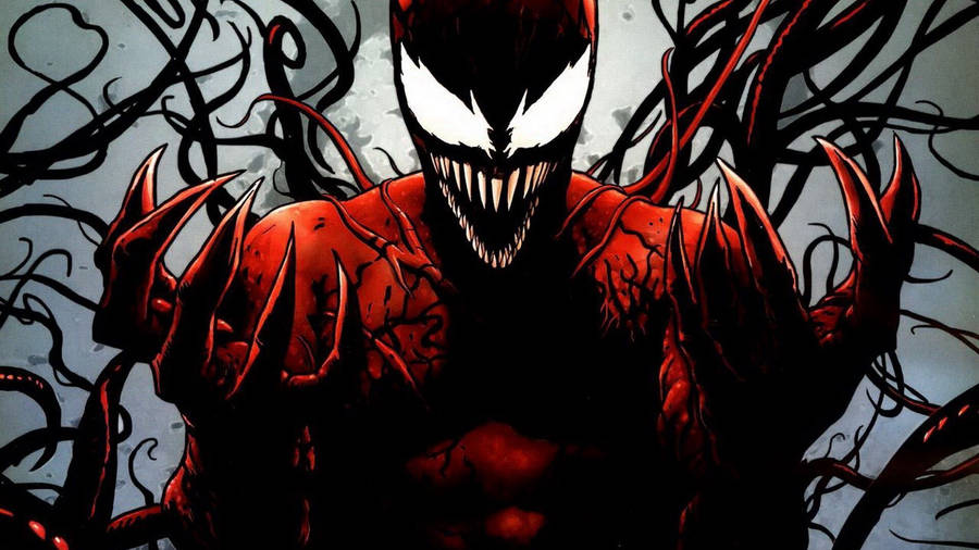 Marvel Carnage Comic Drawing Wallpaper