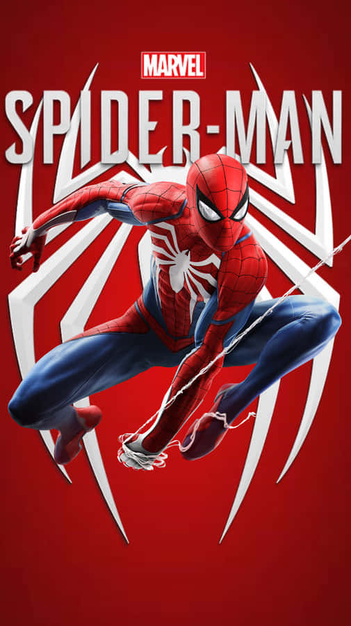 Marvel's Spider-man Ps4 Logo Wallpaper