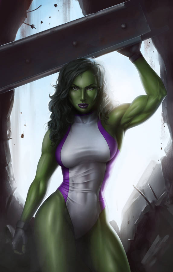 Marvel She Hulk Animated Wallpaper