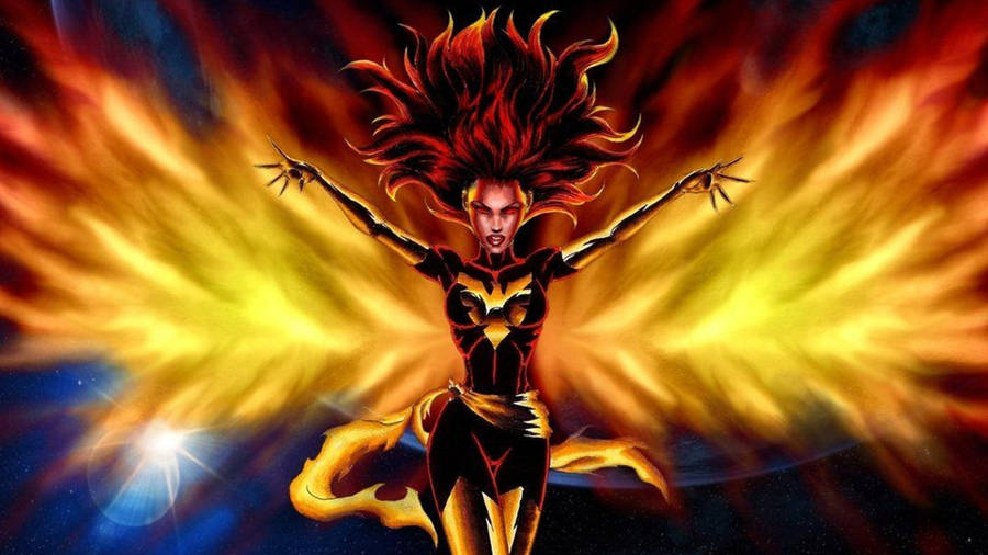 Marvel Superhero Jean Grey Wallpaper