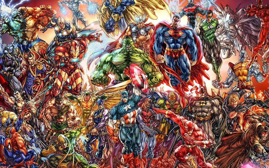 Marvel Versus Dc Universe Online Fanart Wallpaper