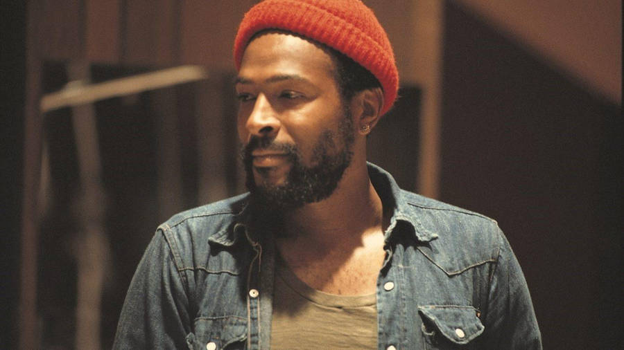 Marvin Gaye In Casual Clothing Wallpaper