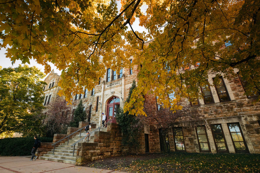 Marvin Hall At University Of Kansas Wallpaper