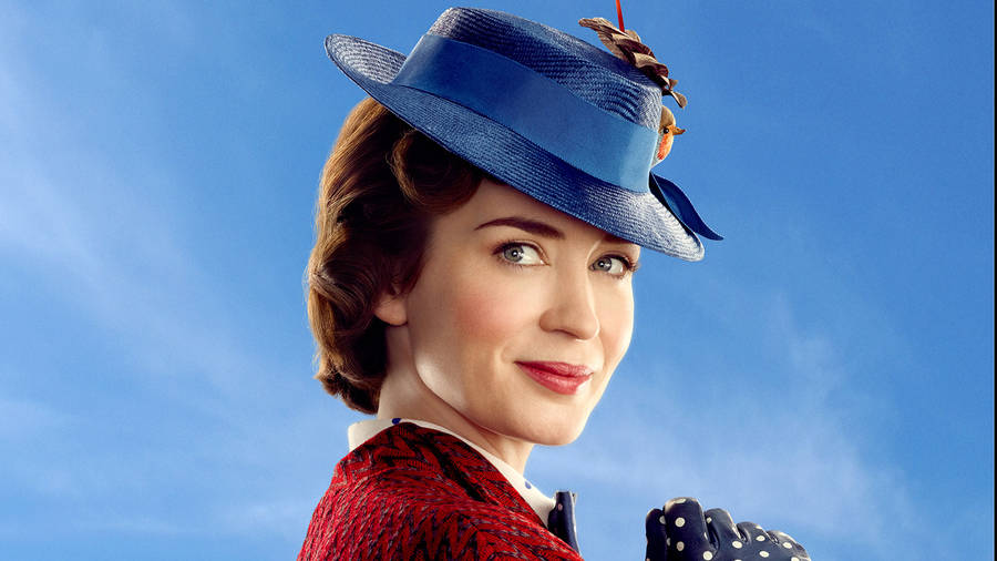 Mary Poppins Emily Blunt Wallpaper