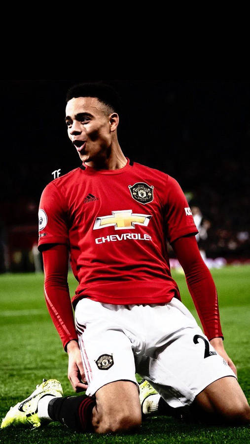 Mason Greenwood Edited Wallpaper