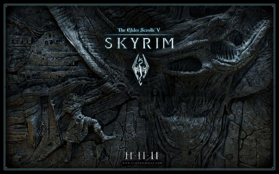 Master The Magical World Of Skyrim Wallpaper