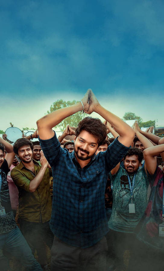 Master Vijay Hd Dance Move Wallpaper