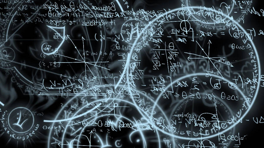 Mathematical Alchemy Equations Wallpaper