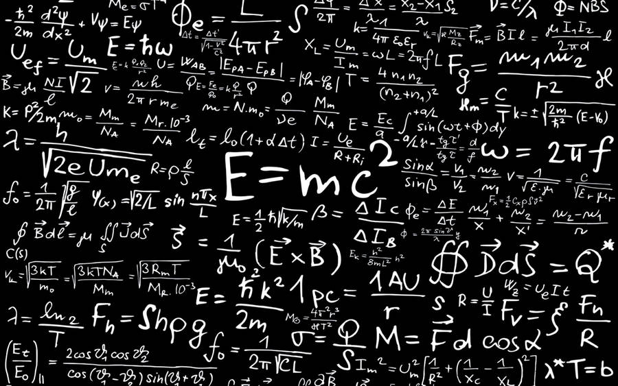 Mathematics Einstein's E=mc2 Wallpaper