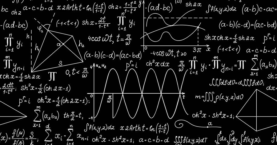 Mathematics Quantum Physics Formulas Wallpaper