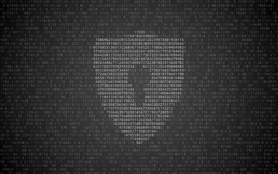 Matrix Style Digital Code Background Wallpaper